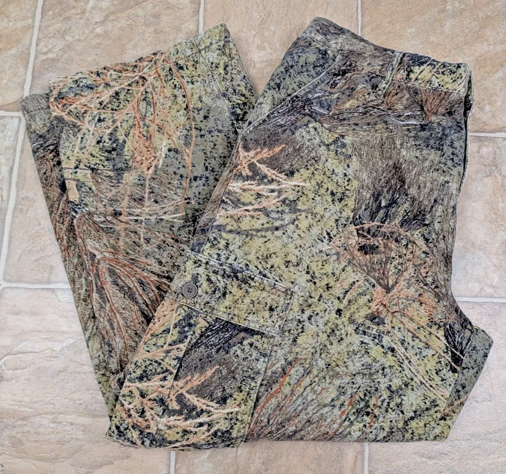Mossy Oak Brush men's sz 40-41 XL Hunting Pants cargo 30